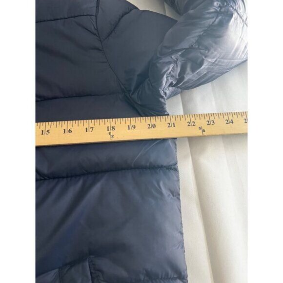 Old Navy Mens Puffer Jacket Navy Blue & Burgandy Polyester & Nylon Size Small - Picture 11 of 11